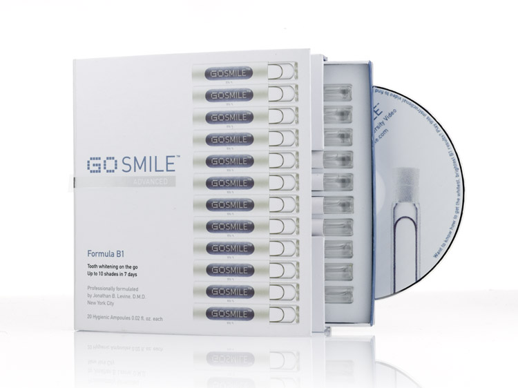 GoSMILE ADVANCED formula B1 - tooth whitening on the go